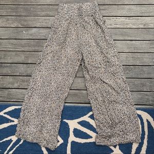 Leopard print pants